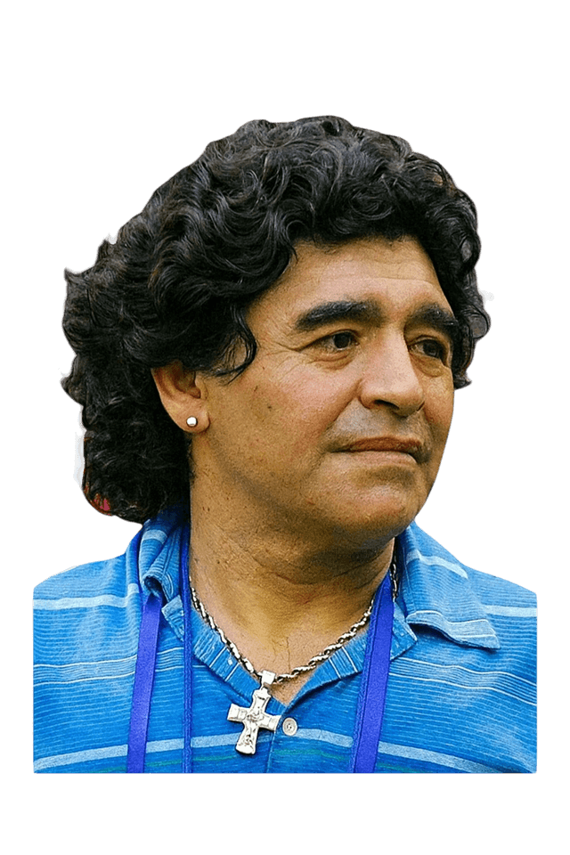 Maradona AI kiss generator