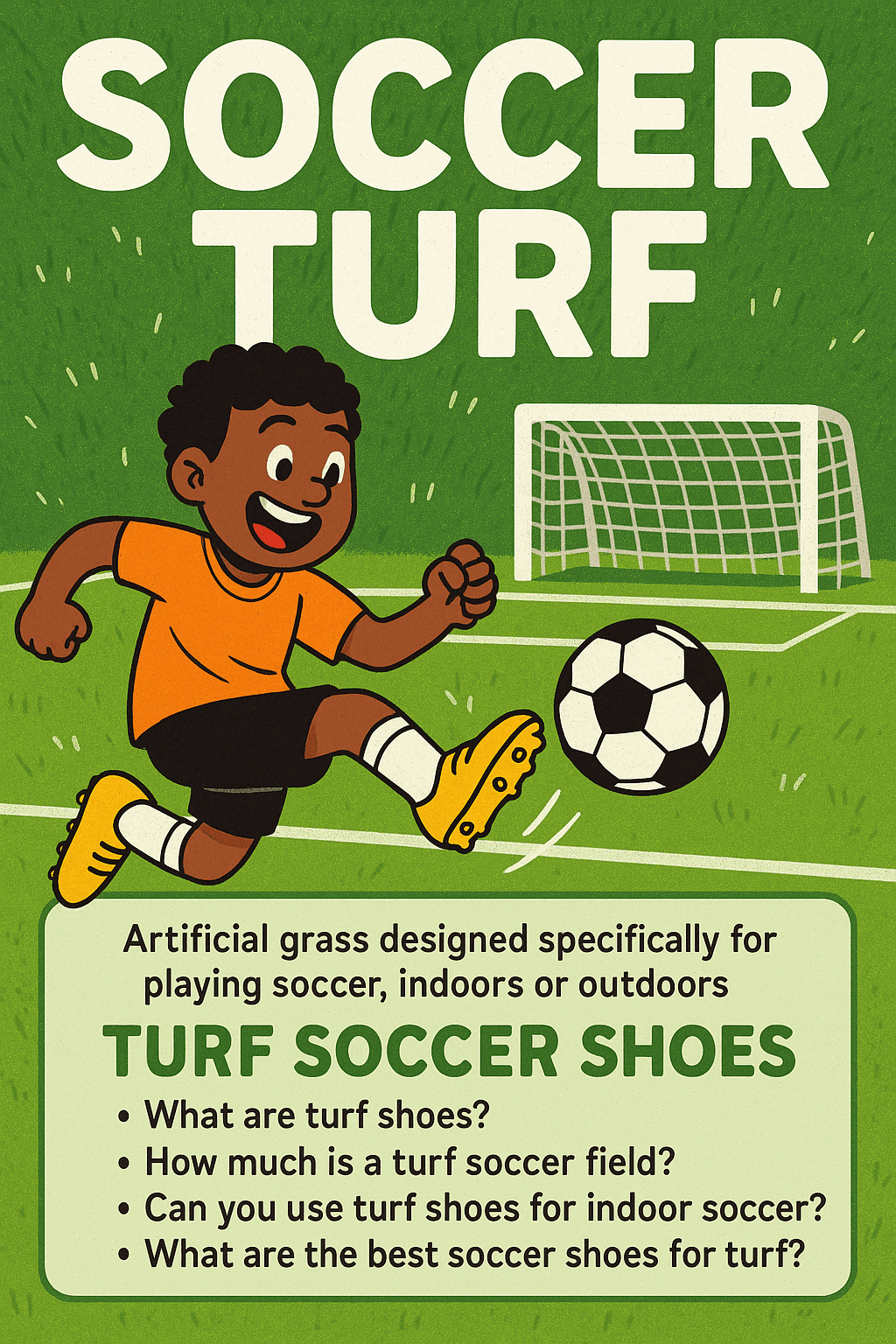 Soccer Turf Guide 2025: Artificial Grass, Indoor Turf & Best Turf Shoes